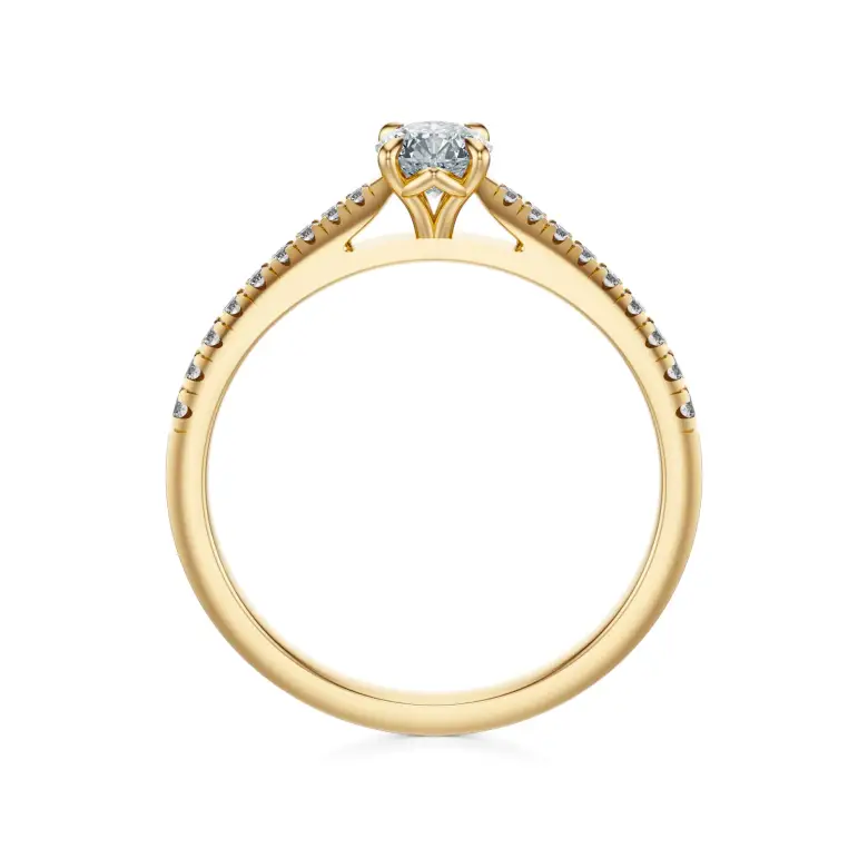 Pierścionek zaręczynowy z diamentami AJPZ_079